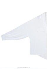 Blusa blanca manga larga